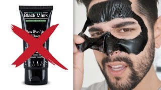 Why You Should Stop Using CHEAP / DIY Peel Off Masks - Black Peel Off Mask Review ✖ James Welsh