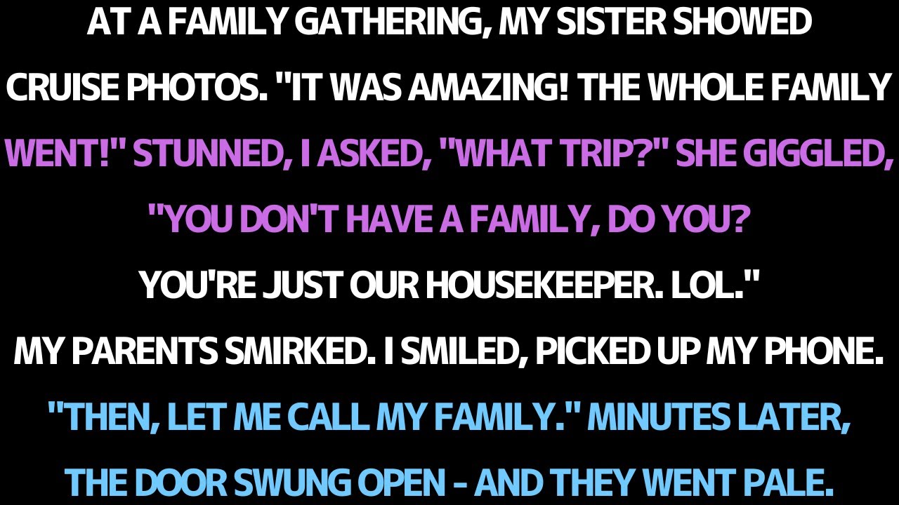 MY FAMILY LEFT ME OUT OF THE TRIP… BUT WHEN MY REAL FAMILY ARRIVED…