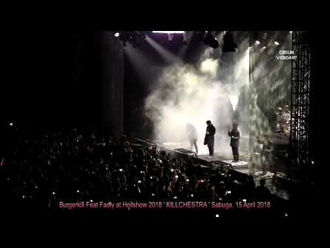 3 titik hitam Burgerkill feat Fadly di Hellshow 2018 ' KILLCHESTRA '