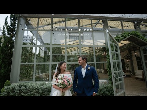 Do bloquinho ao altar Thalita e Pedro | Botânico Quintal | 4k | Estúdio Luciana e Hérlon