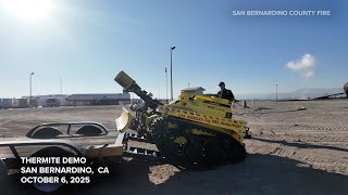 TECH DEMO: Industrial Firefighting Robots