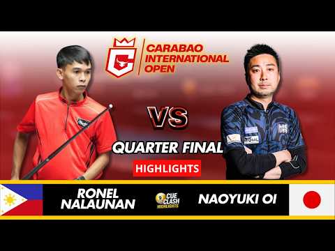 Ronel Nalaunan vs Naoyuki Oi | Quarter Final | 2026 Carabao International Open Highlights