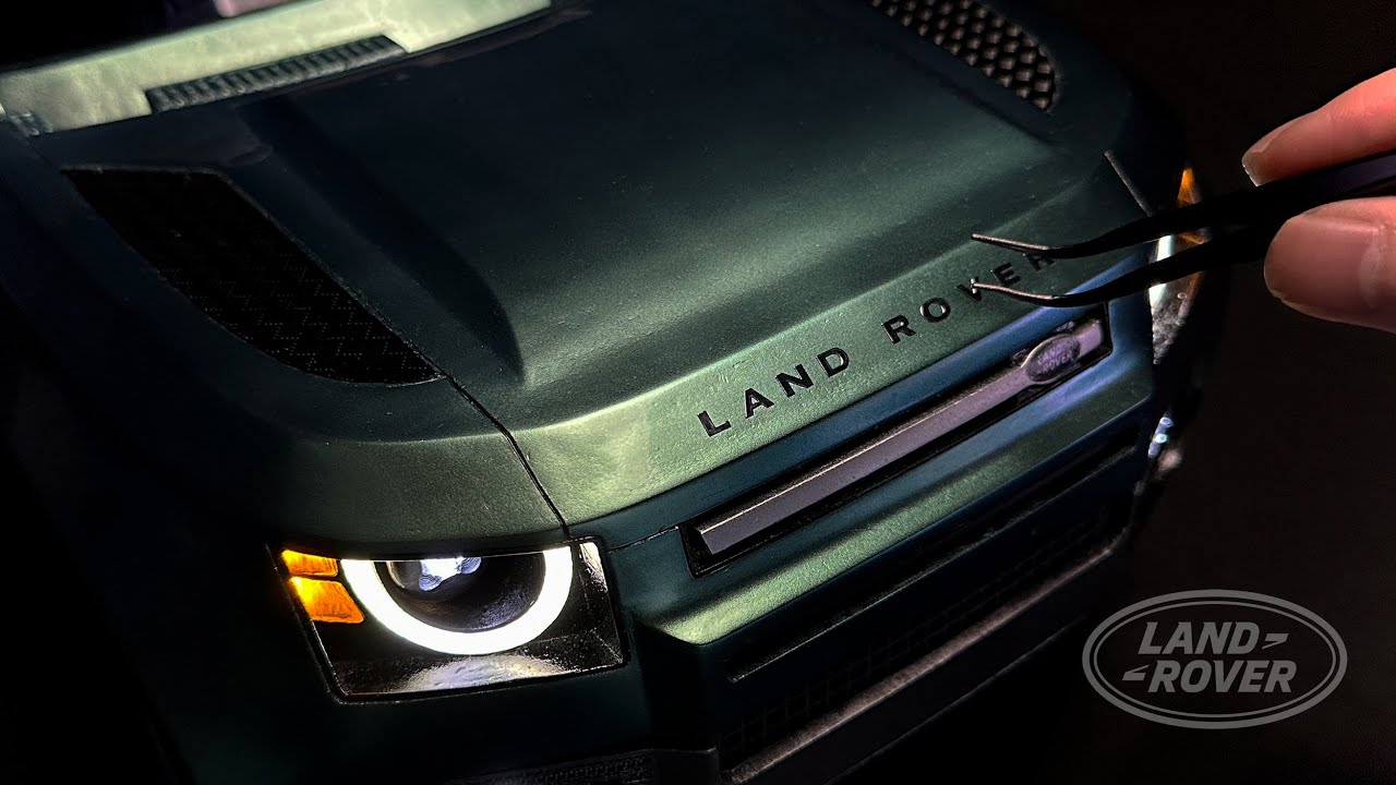 Making 1/8 Land Rover Defender with 3D Printer