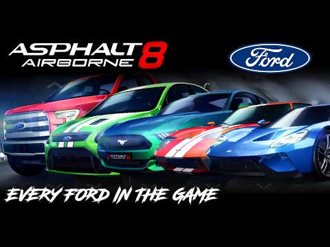 Asphalt 8: Full Ford Showcase (Every Car in-game, 2022)