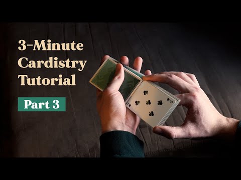 Beginner Cardistry / 3-Minute Tutorial - Part 3