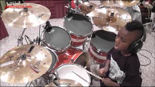 Blink 182 - Hearts All Gone  7 Year Old Drummer  Jonah Rocks