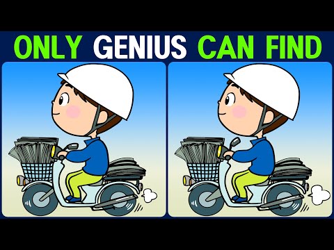 Brain exercise quiz! Find the difference │ Enchanting concentration time!