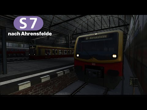 S-Bahn Berlin - S7 nach Ahrensfelde von Friedrichstraße - BR481 Mod + Unmod - Original Ansagen