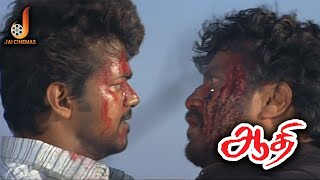 A Very Thrilling and Mass Climax Scene - Aathi  Vi
