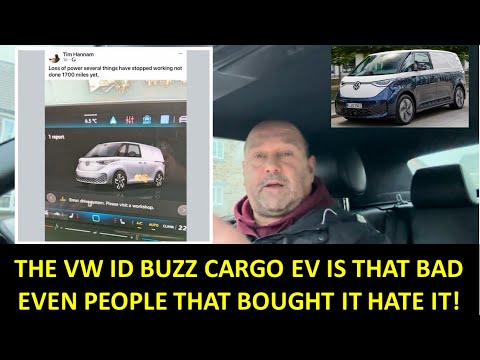 Der VW ID. Buzz Cargo ist so schlecht, dass ihn sogar die Leute hassen, die ihn gekauft haben!! 😂😂