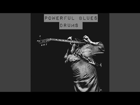 Powerful Blues Drums 84 BPM