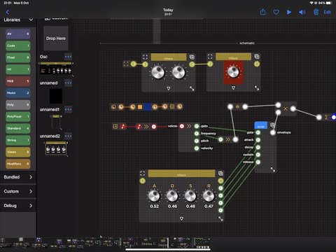 VisualSwift 0.6.4: Getting Started creating a Synthesizer and hosting AUv3 Instruments and Effects.