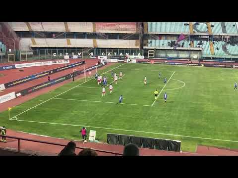 Catania - Monterosi Tuscia, Serie C, 5 marzo 2022, Goal Russini 1-0