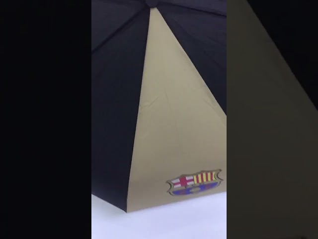 Vídeo relacionado con CyP Brands-FC Barcelona, Paraguas, Sombrillal, Diámetro 48 cm, Automático, Color blaugrana, Producto Oficial