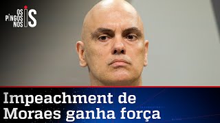 Alexandre de Moraes é recordista de pedidos de impeachment