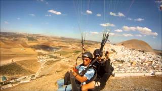 preview picture of video 'Paragliding at TEBA, Malaga'