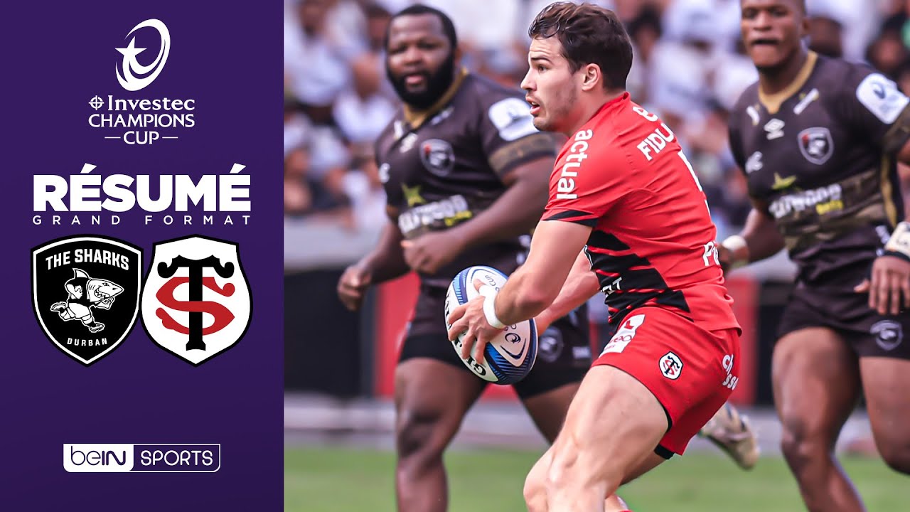 Résumé : Toulouse se paie les Sharks mais PERD LA TÊTE