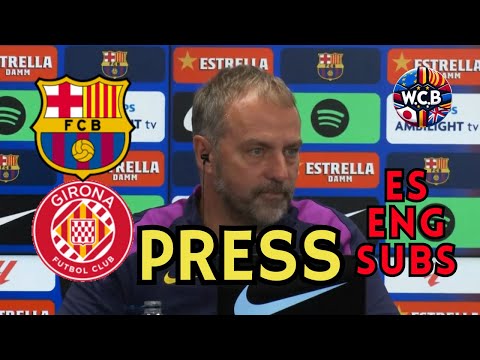 FLICK PRENSA FC BARCELONA VS GIRONA LA LIGA J9  | ES + ENG SUBS