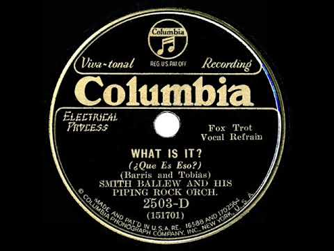 1931 Smith Ballew - What Is It?