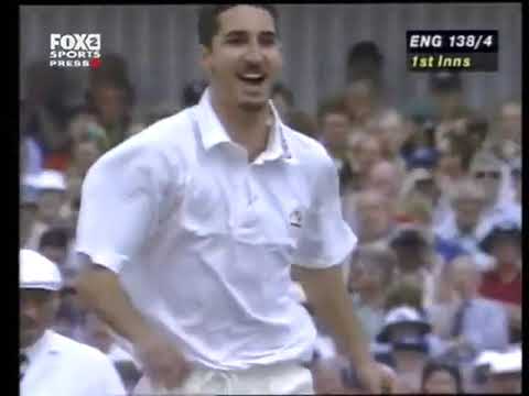 The Ashes 1997 4th Test - England 1st Innings Complete Highlights