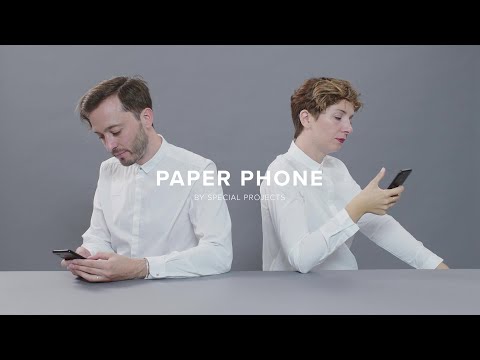 Image for YouTube video with title Paper phone - A printable Paper Phone which helps you take a break away from your digital world viewable on the following URL https://youtu.be/mAKzUcM0w_s