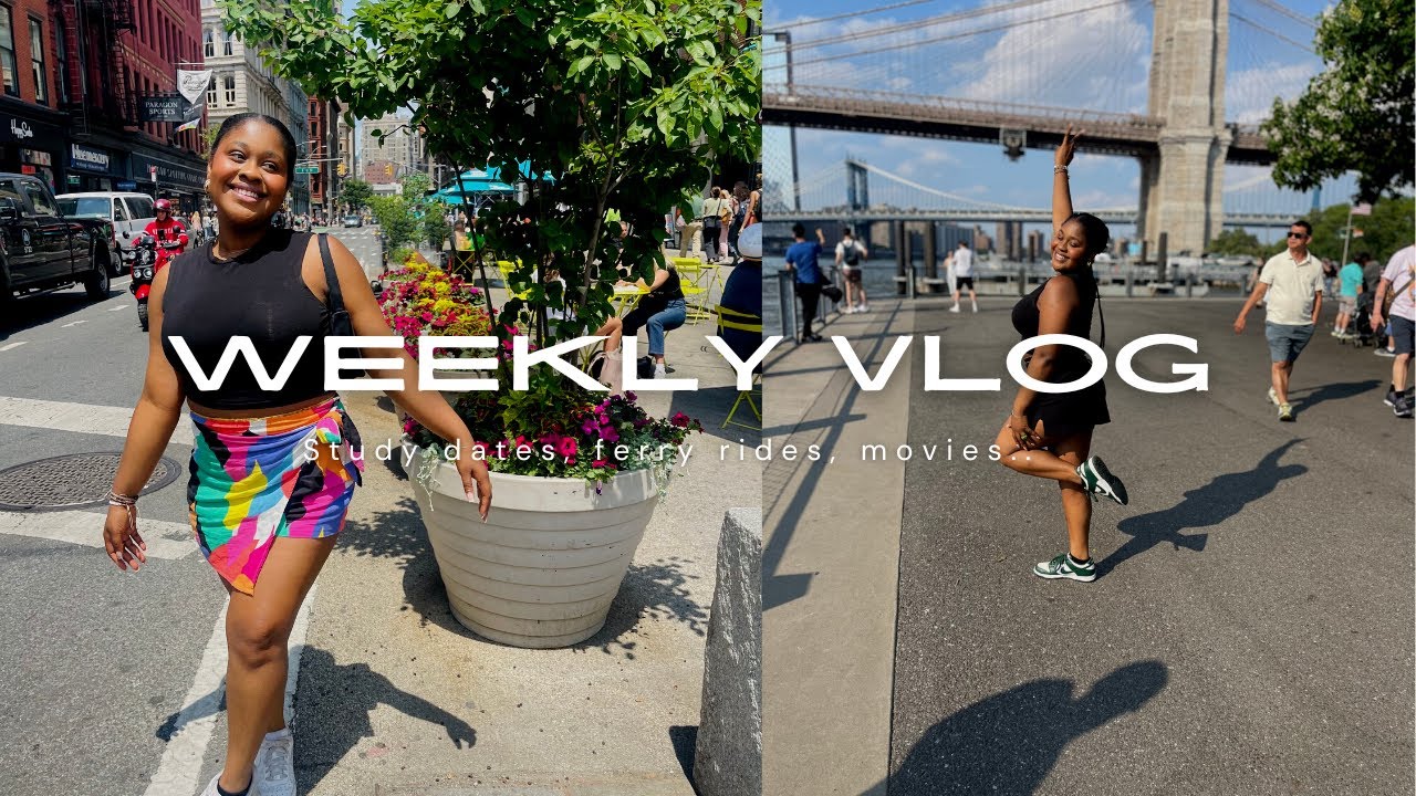 VLOG: STUDY DATES, FERRY RIDES, I SAW THE LITTLE MERMAID, PRINCESS POLLY HAUL & MORE| SHAMMA BENECHE