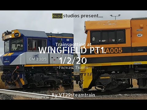 Dry Creek Trainspotting Pt1, Freight Trains (on the 1/2/20)