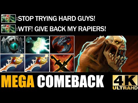 Insane Right Click Monster Lifestealer VS Medusa - Epic Mega Creeps Comeback 7.29 Dota 2