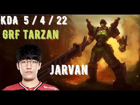 GRF Tarzan Jarvan vs Gragas - Jungle Matchup SoloQ