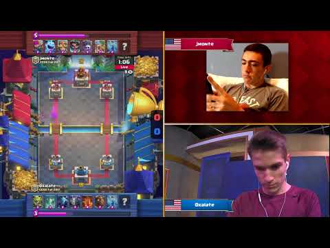 jmonte vs Oxalate - 2017 Clash Royale Crown Championship NA