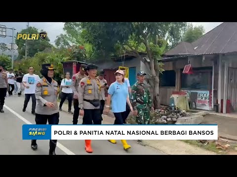 WAKAPOLDA SUMBAR DAN PANITIA NATAL SALURKAN BANTUAN SOSIAL BAGI MASYARAKAT TERDAMPAK BENCANA ALAM