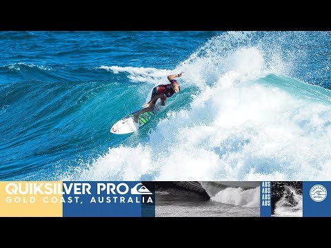 Wright vs. Fanning vs. Hermes - Round Four, Heat 1 - Quiksilver Pro Gold Coast 2018