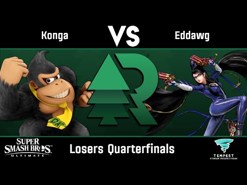 Konga (Donkey Kong) vs Eddawg (Bayonetta) - Losers Quarterfinals - Evergreen Rising #8