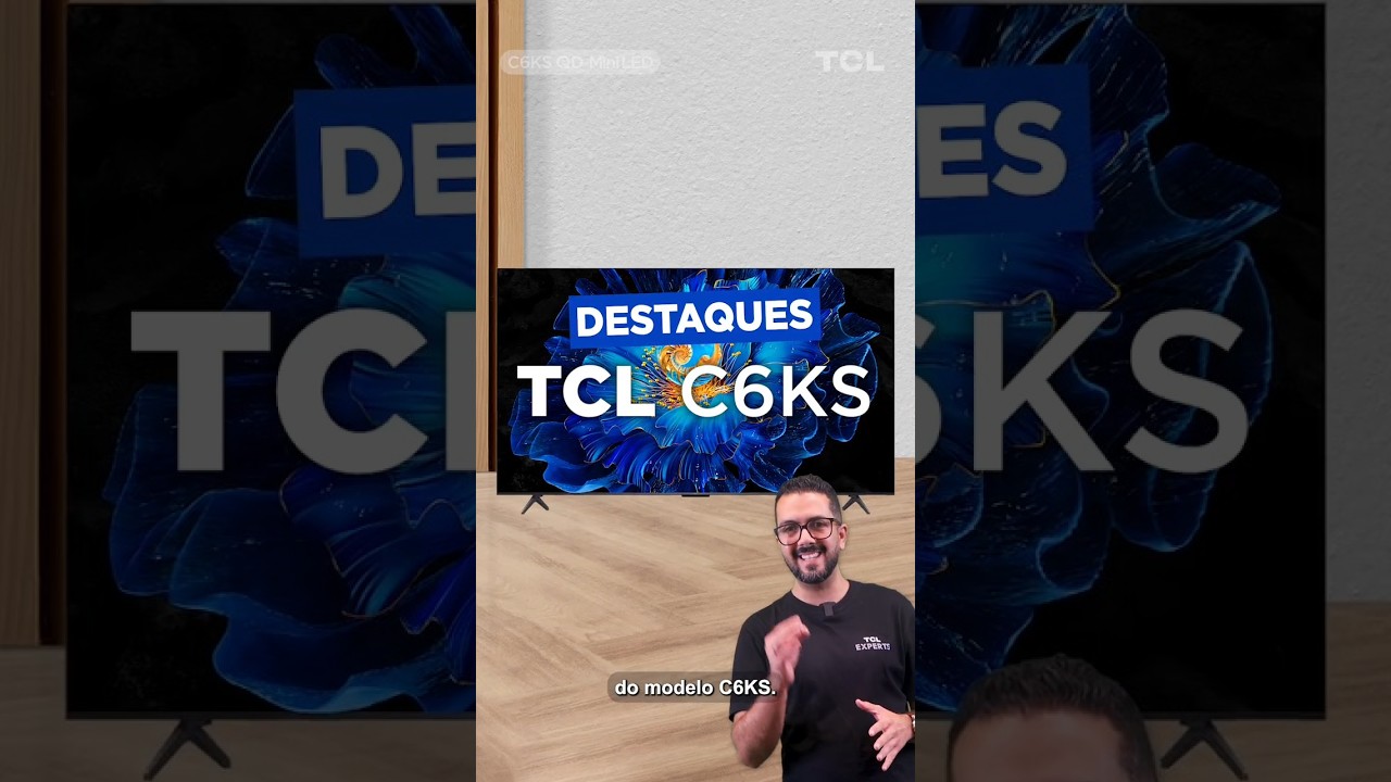 Miniatura da avaliação em vídeo de Smart TV TCL 50C6KS 50 Polegadas QLED 4K Google TV