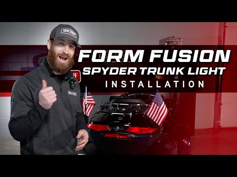 Form Fusion Spyder Trunk Light Installation Instructions