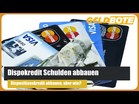 💰Dispokredit Schulden abbauen –  Dispositionskredit abbauen, aber wie? 💰💰