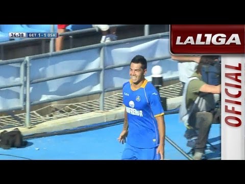 Gol de Miku (1-1) en el Getafe CF - Osasuna - HD