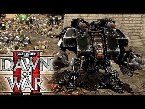 Ironclad Dreadnought vs Orks! - Warhammer 40K: Dawn of War 2: Retribution | Astartes Mod 2022
