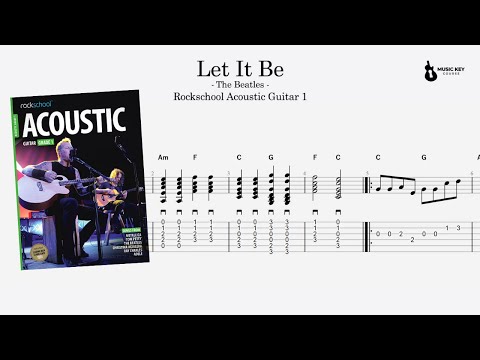 Rockschool Acoustic Guitar Grade 1 - Let It Be