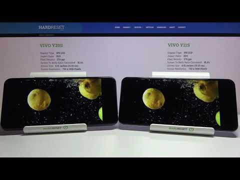 Displays Test VIVO Y20s vs VIVO Y11s | Displays Comparison