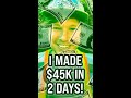I made $45,000 in 2 days flying drones! #shorts
