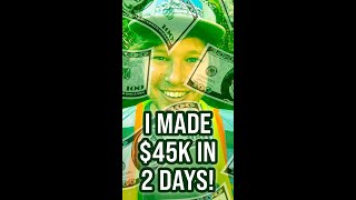 I made $45,000 in 2 days flying drones! #shorts