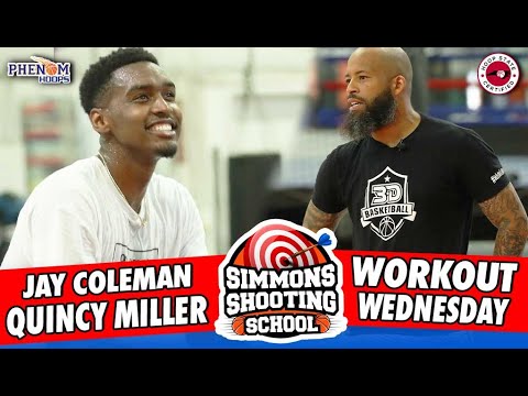 Quincy Miller, DJO, Trevor Lacey & Prince Williams WORK with Jay Coleman [Workout Wednesday - ep 5]