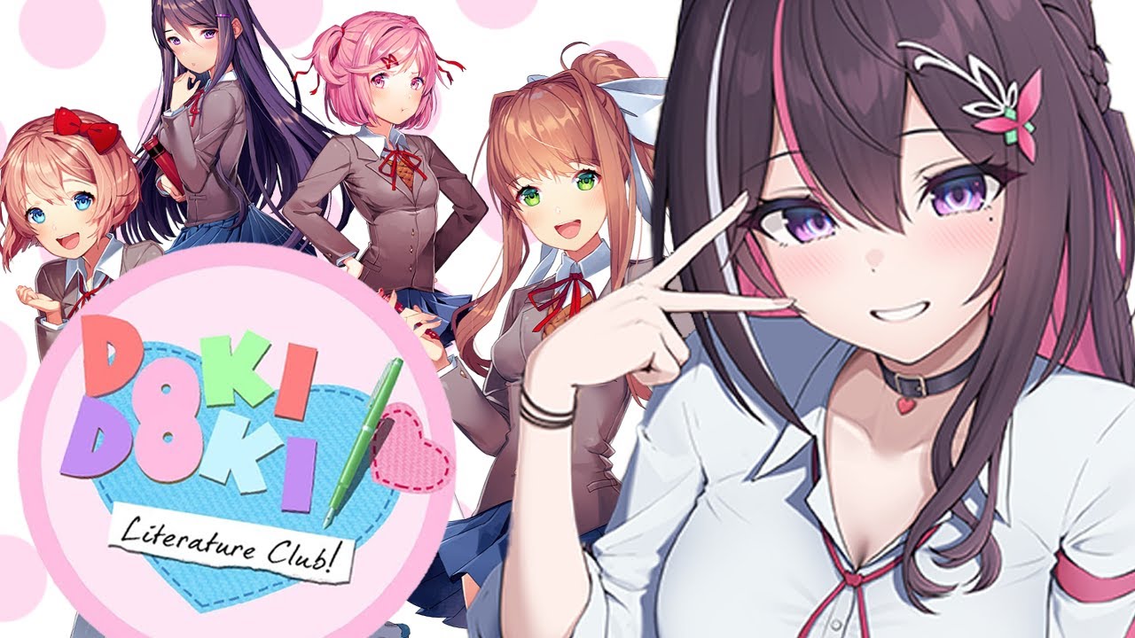 【DDLC】完全初見！ドキドキ文芸部に入部します！#2【ホロライブ / AZKi】