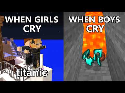 Dayum - Boys VS Girls Memes Portrayed by Minecraft
