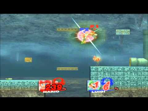 SSBB: Mario vs. Luigi Combo-Match [TAS]