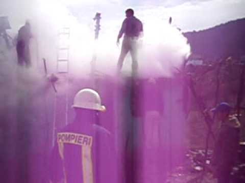 Incendiu intr-o gospodarie din Prislop