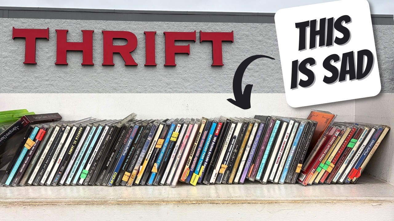 Thrift Store Treasure Hunt: Are Cheap CDs Still Easy to Find?
