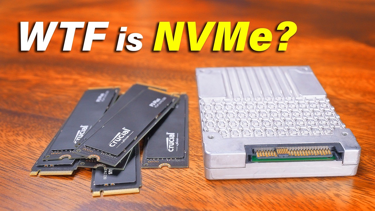 Why is NVMe storage like this...?