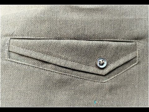 How to sew welt pocket  in any shape Video